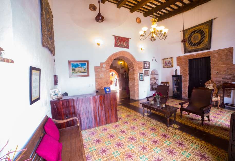 Dona Elvira Boutique Hotel Santo Domingo Interno foto